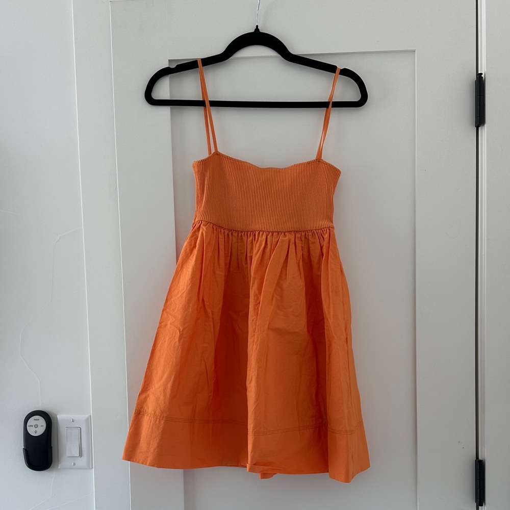 Zara Orange Mini Dress